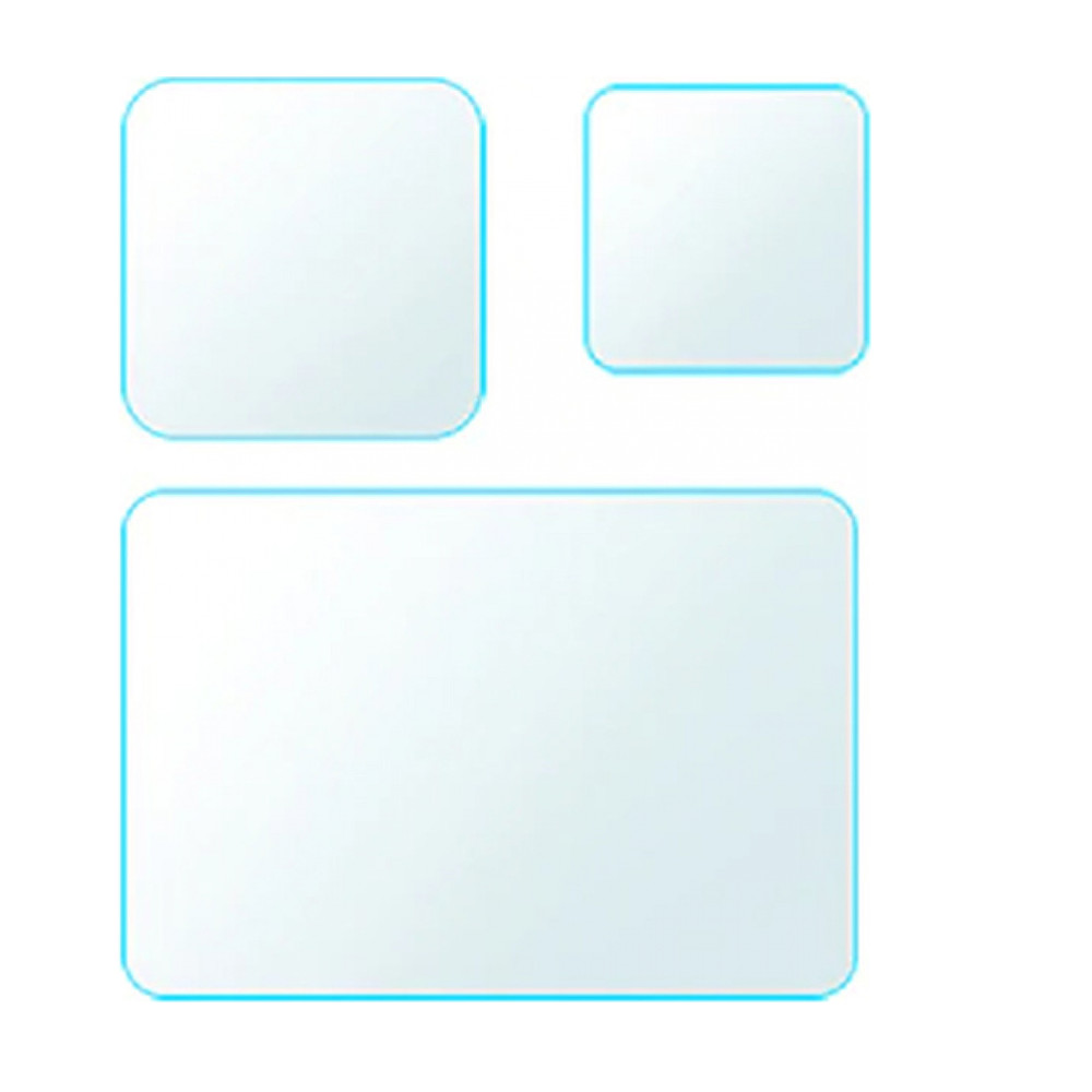 Película de vidro para lente e LCD Frontal/Traseiro GoPro Hero 9 e 10 Black