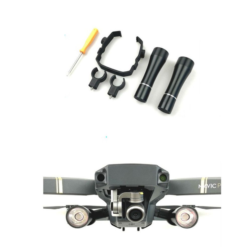 Suporte Adaptador e Lâmpada de Navegação Para Drone DJI MAVIC PRO