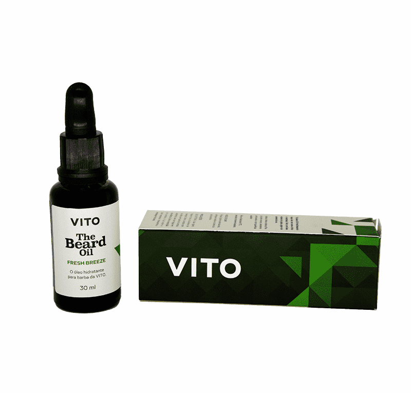 KIt - 3 Óleos para Barba The Beard Oil Fresh Breeze - Vito