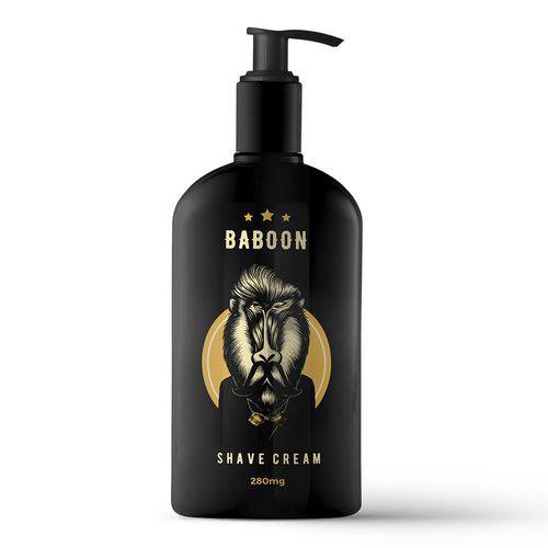 Kit Dupla Baboon - Shave Cream + Pomada Ultra Hold - Baboon