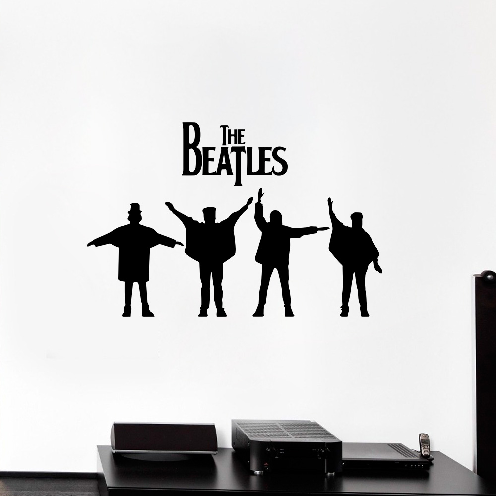 Adesivo de Parede Os Beatles