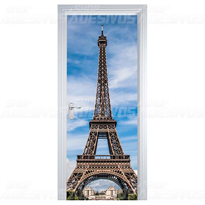 Adesivo de Porta Torre Paris