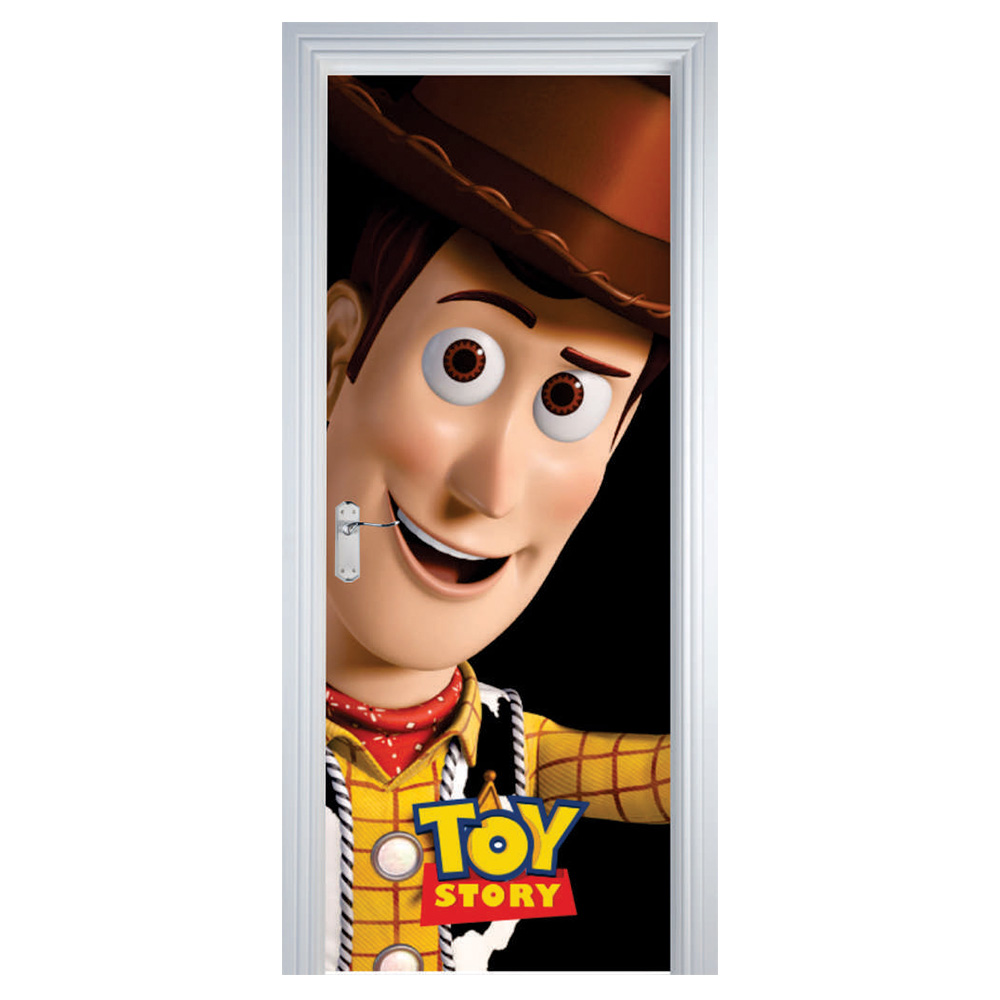Adesivo de Porta Toy Story Woody