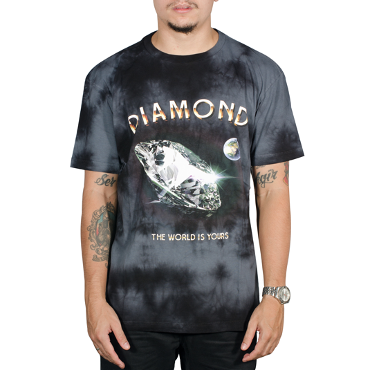 Camiseta Diamond World Is Your Wash Tee Tie Dye