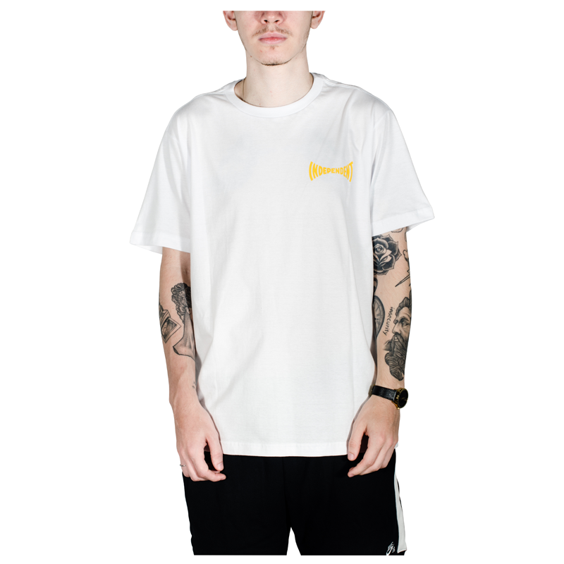 Camiseta Independent Tilted Branca