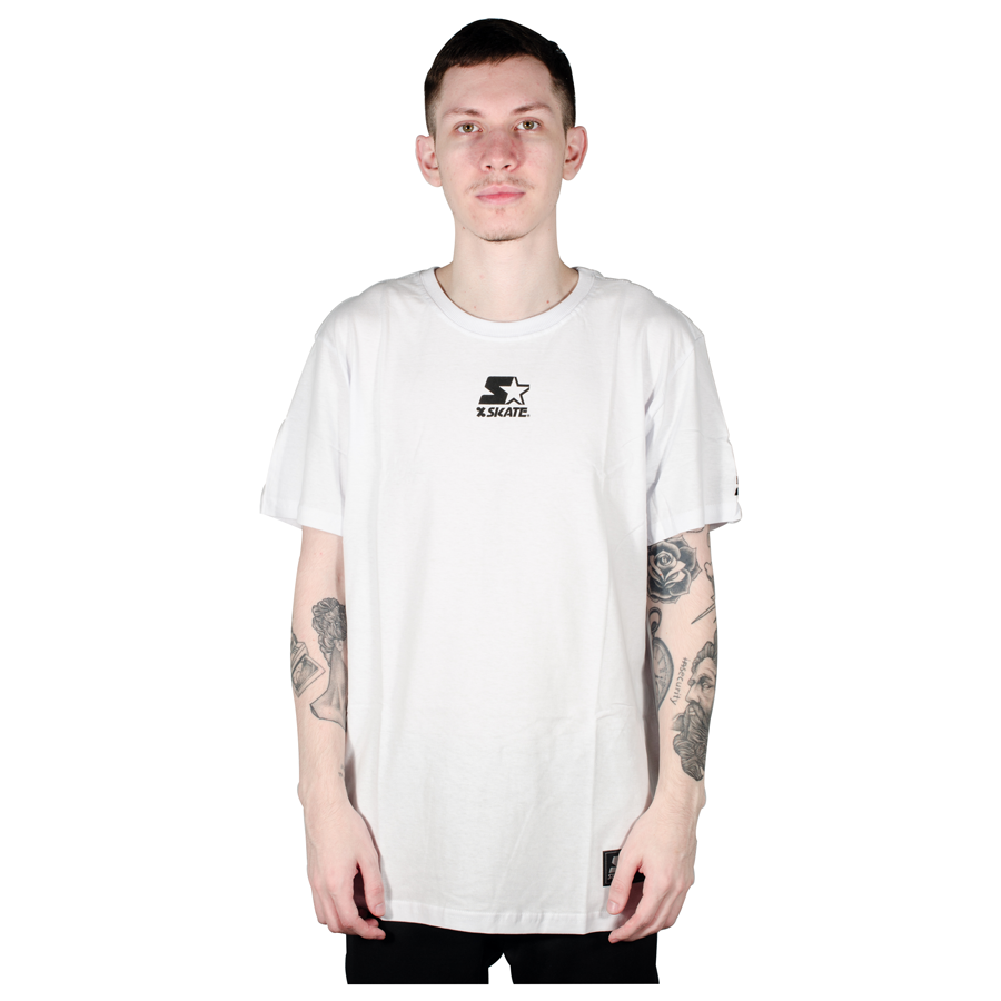Camiseta Starter 100% Skate Branco