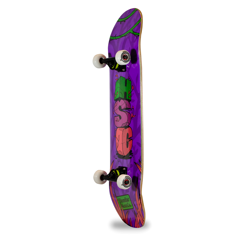 Skate Iniciante Hondar Importado Jungle Purple
