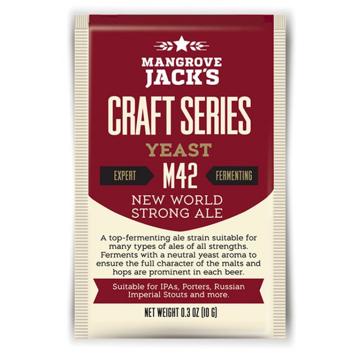 Levedura Mangrove Jacks m42 New World Strong Ale - 10g
