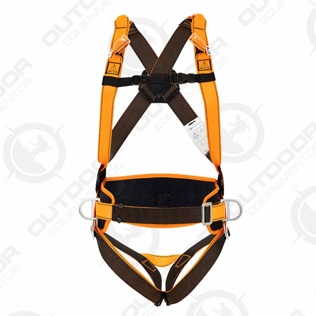 Cinturão Paraquedista Abdominal HAR15 5 Pontos Delta Plus