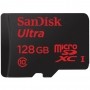 Cartão de Memória SanDisk Ultra microSDHC UHS-I 128GB Classe 10 C/Adaptador