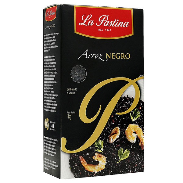 Arroz Negro La Pastina Italiano(1kg)