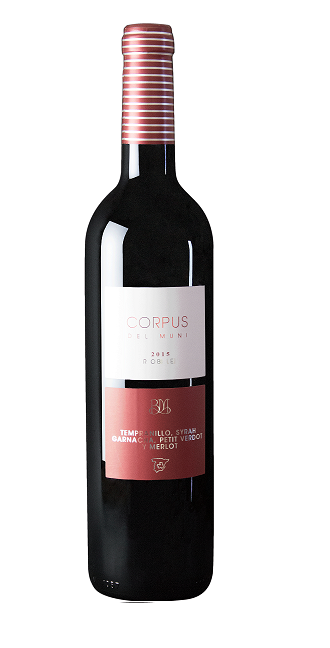 Vinho Espanhol Corpus del Muni Roble 2015(750ml)