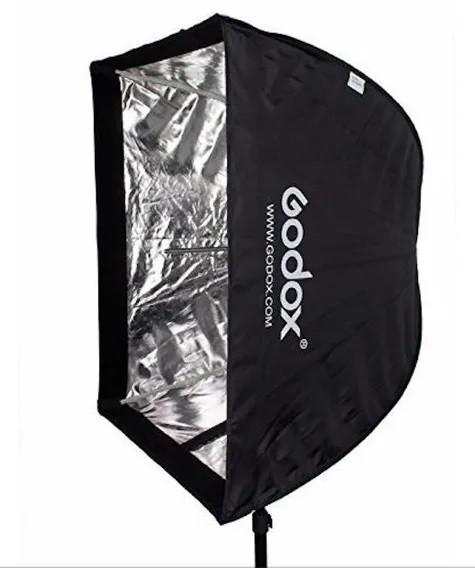 Estúdios Fotográficos  Softbox luz continua 60x90 Iluminação Greika ou godox