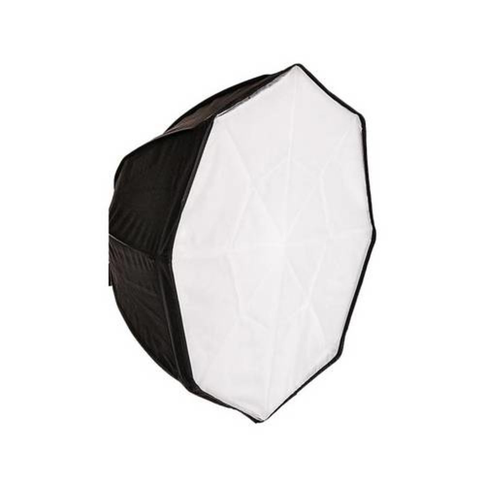 Kit de Iluminação Softbox Octagonal 60cm Greika com Soquete Embutido e Tripé de 2m para Estúdios de Fotografia
