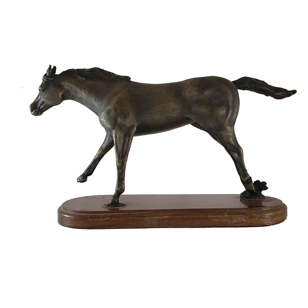 Escultura Cavalo corrida