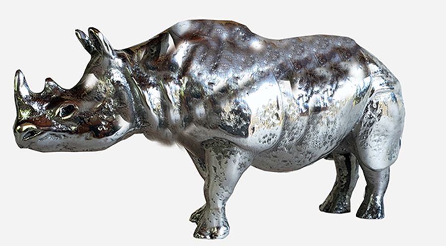 Rinoceronte Escultura