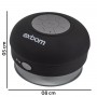 KIT 2x Caixa de Som Bluetooth Portátil à Prova D'água Exbom CS-A6BT