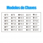 Kit Jogo de Chaves de Precisão com 32 peças e Extensor Luatek LK-6035