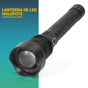 Lanterna Tática LED Recarregável  Potente P90 Super Brilhante BM8503