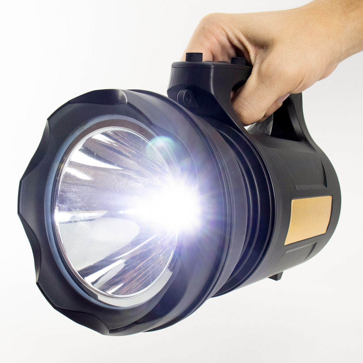 Lanterna Led Holofote Recarregável TD-6000A-30W-T6