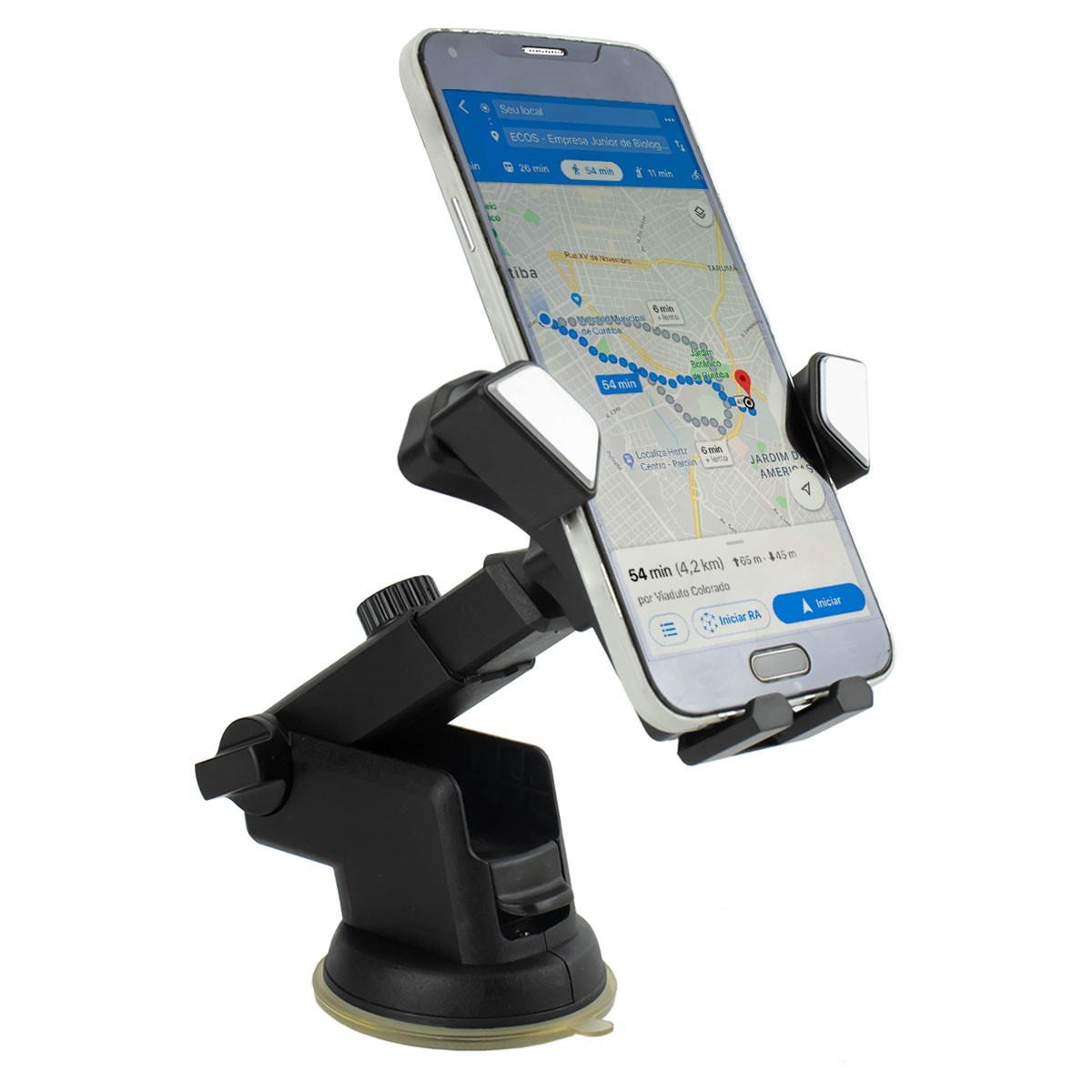 Suporte de Celular e GPS Veicular Para Painel e Parabrisa de Carro com Ventosa JB-720