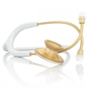 Estetoscópio Acoustica Lightweight - White & Gold
