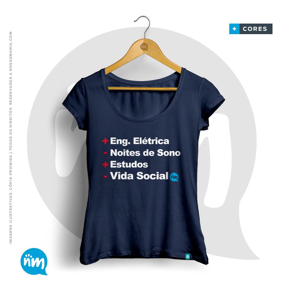 Camiseta de Engenharia Elétrica
