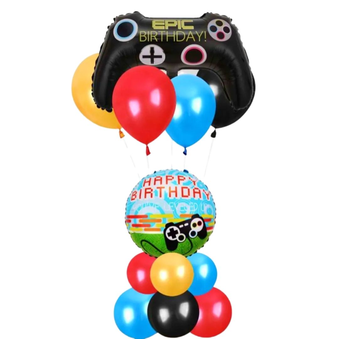 Balões Jogador Gamer 65cm Decoração de Festa Temática