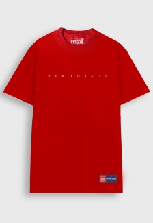Camiseta Streetwear Prison New York Red