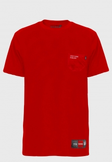 Camiseta Streetwear Red Prison New York Famous