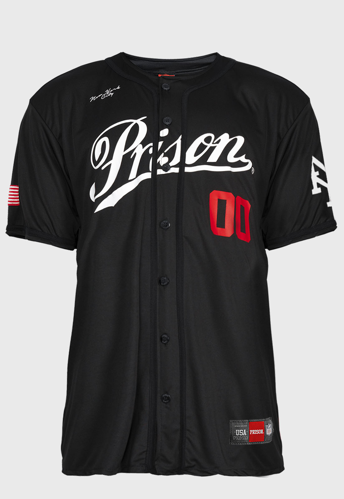Camisa de Baseball New League Prison