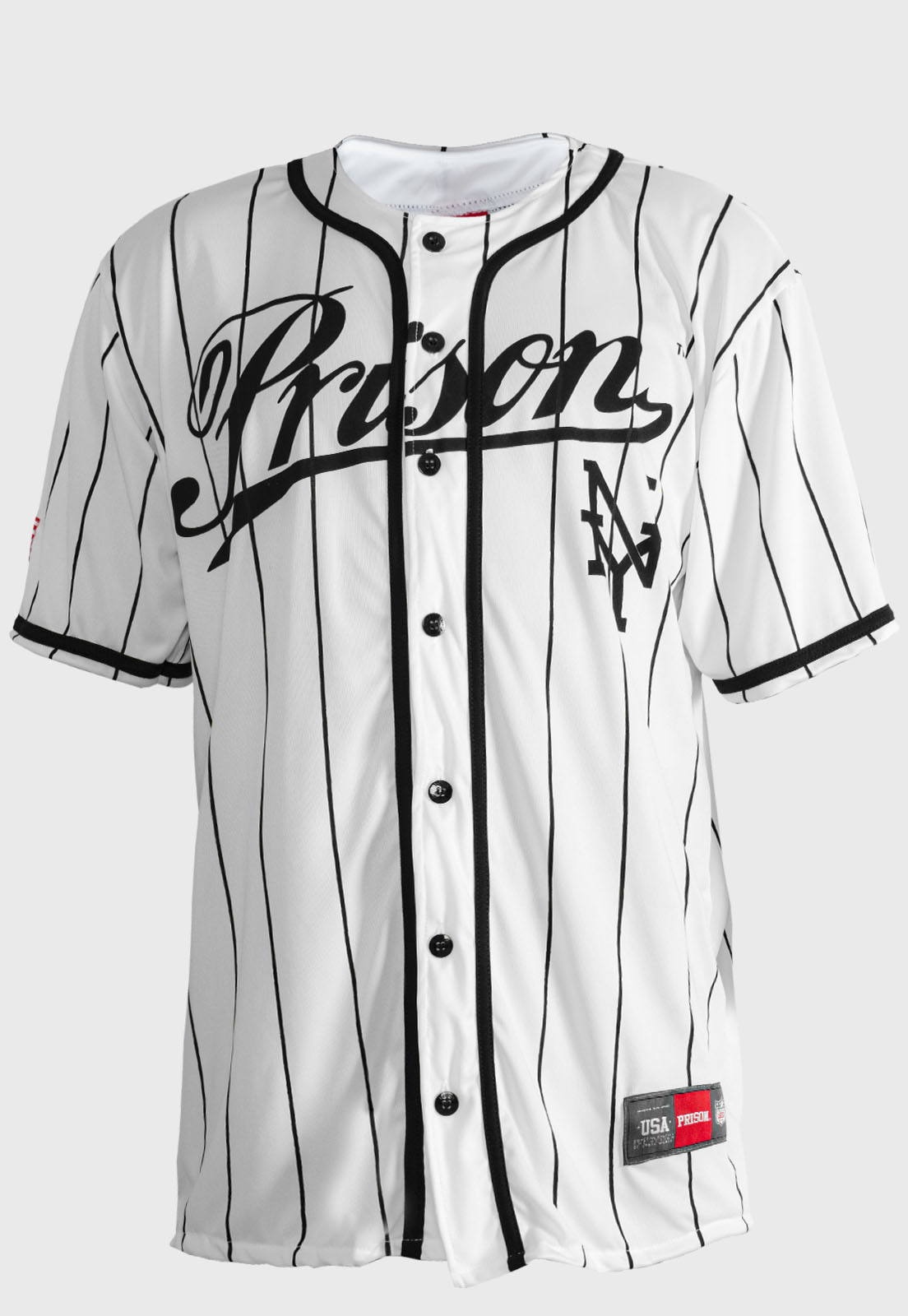 Camisa de Baseball Prison Streetwear  Listrada NY