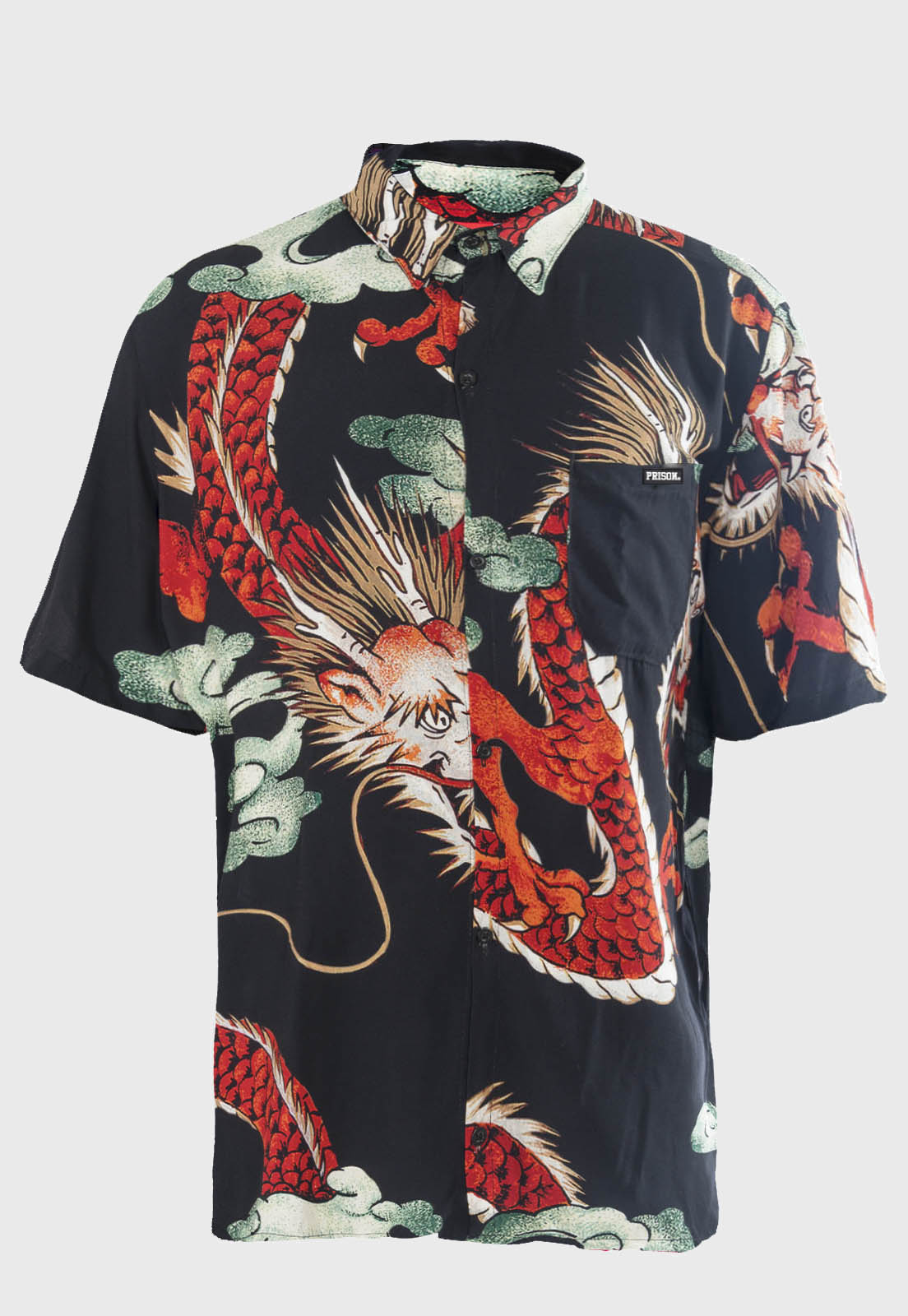 Camisa social Prison Dragon