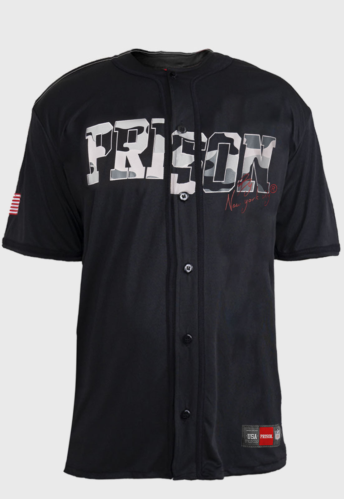 Camiseta Baseball Prison By NYC
