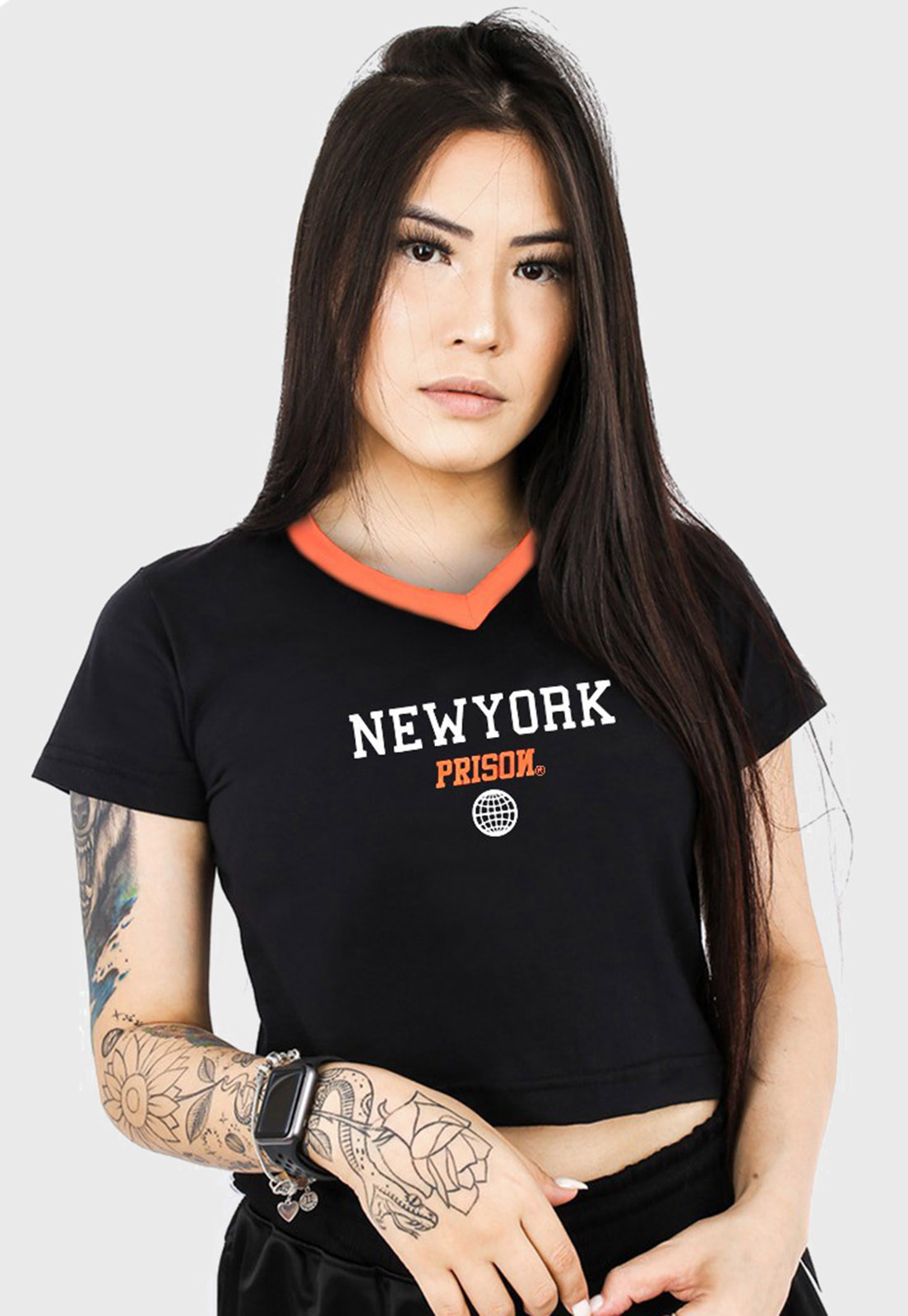 Cropped Prison New York Orange