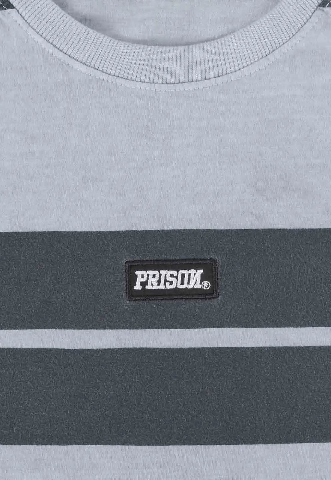 Camiseta Prison Listrada Gray Retro