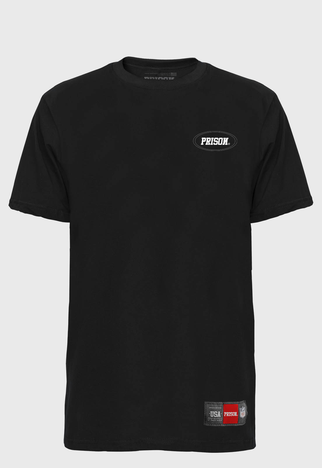 Camiseta Streetwear Black Prison Classic minimalist