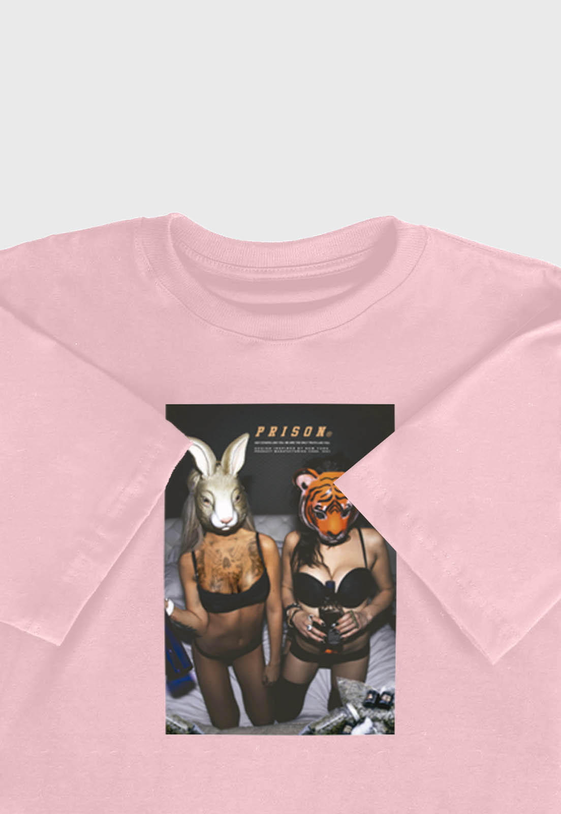 Camiseta Streetwear Prison Pink sexy fantasy