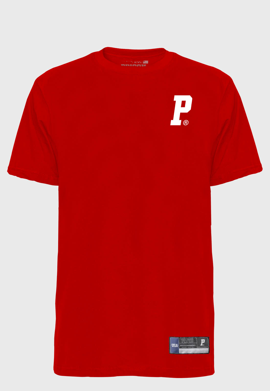 Camiseta Streetwear Prison Logo Red