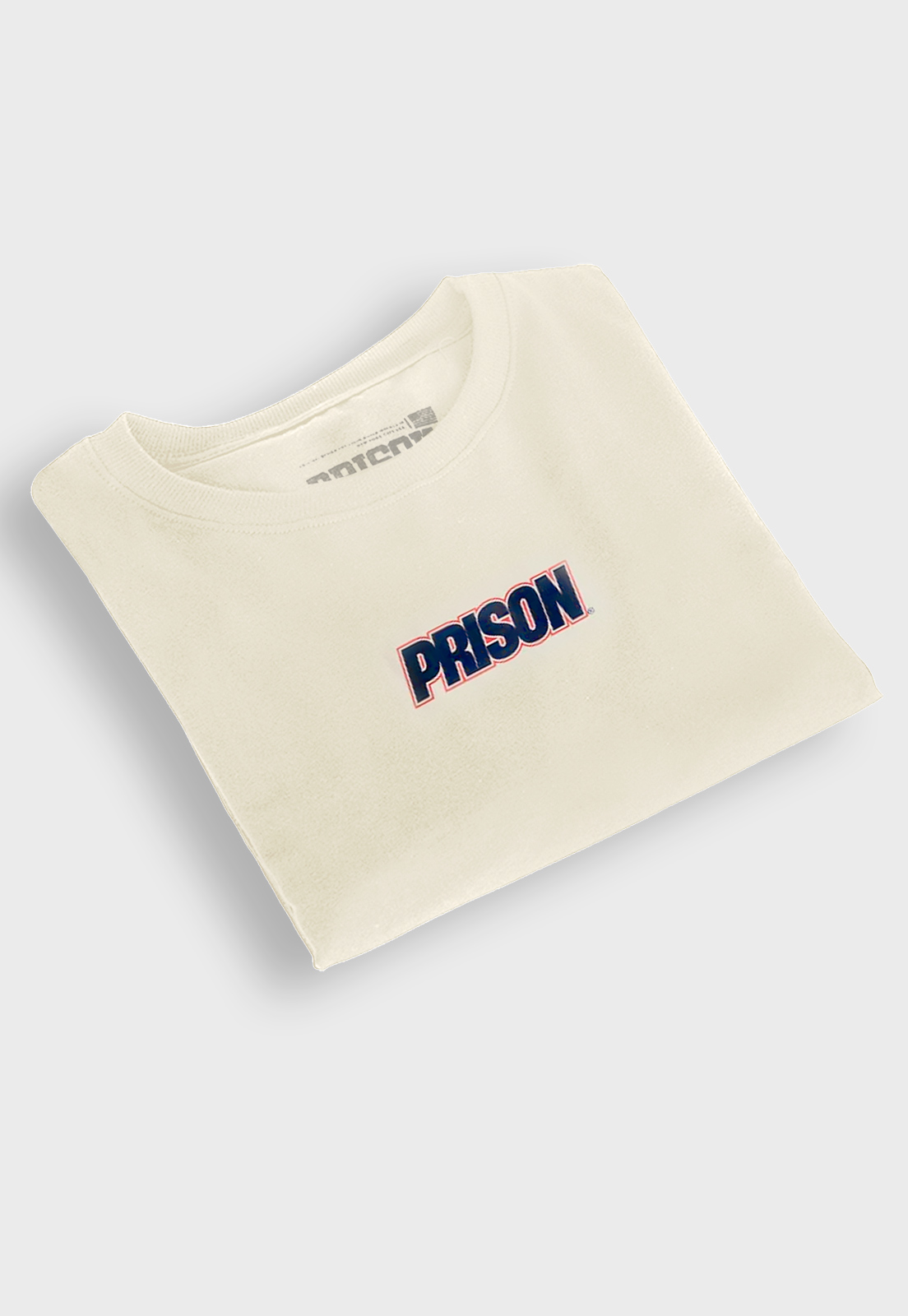 Camiseta Streetwear Prison Traditional Logo Off-White