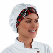 Chapéu Estampado Touca Hospitalar Chef de Cozinha - Wp Connect