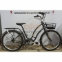 Bicicleta NATHOR Anthon aro 26 - 3v Shimano Nexus - Movimento Central Avançado - Cor Grafite