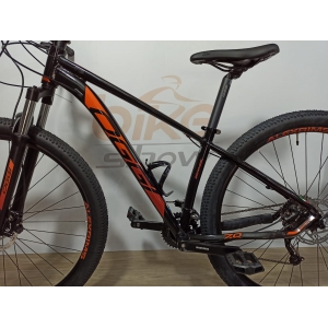 Bicicleta OGGI Big Wheel 7.0 aro 29 2022 - 18V Shimano Alivio - Freio Logan Hidráulico - Preto/Laranja