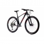 Bicicleta OGGI 7.2 2022 - 11v Shimano Deore com K7 11/51 dentes - Suspensão Suntour XCR 32 a AR - Preto/Azul/Vermelho