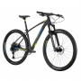 Bicicleta OGGI Big Wheel 7.5 2021 - 12v Sram NX/GX - K7 10/52 dentes - MELHOR DA CATEGORIA - Pto/Azul/Amar