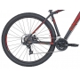 Bicicleta OGGI Hacker Sport 2021 - 21v Shimano Tourney - Freio a Disco - Preto/Vermelho/Dourado
