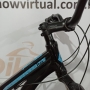 Bicicleta RAVA Nina aro 29 - 27v X-Time - Freio a Disco Hidráulico - Preto/Azul/Vermelho