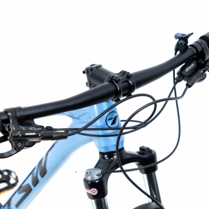 Bicicleta TSW Stamina Plus aro 29 2022 - 18v Shimano Alívio - Freio Shimano Hidráulico - Azul Claro/Preto + BRINDES