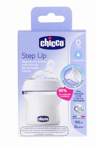 Mamadeira Step Up - Fluxo Normal - 0+ - 150Ml - Chicco