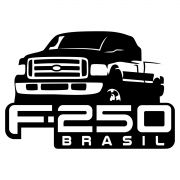 Adesivo Ford F-250 Brasil - Várias Cores